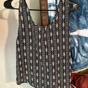 Boho flowy tank